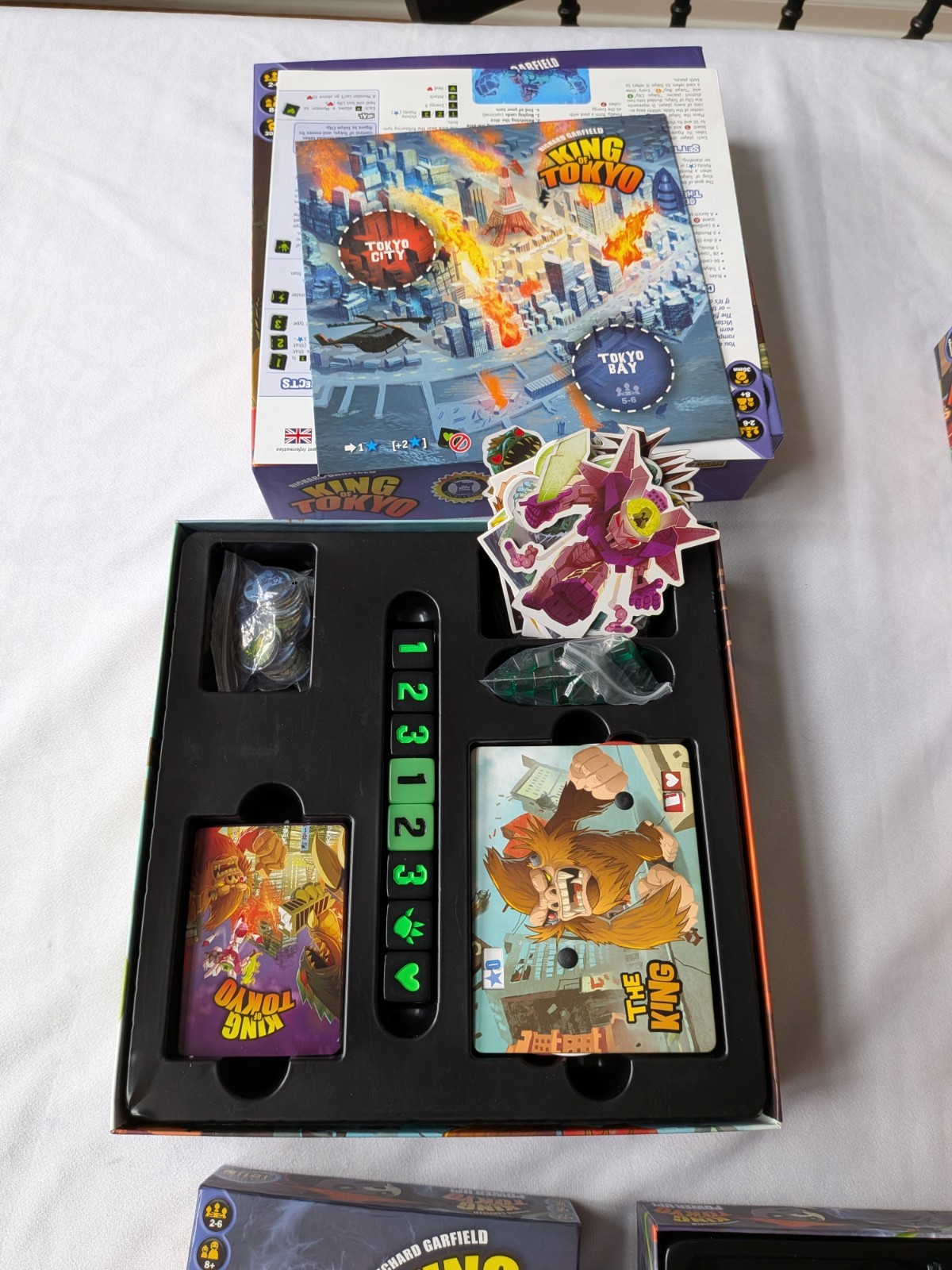 King Of New York & King Of Tokyo + Power Up Expansion For Tokyo 100% Complete