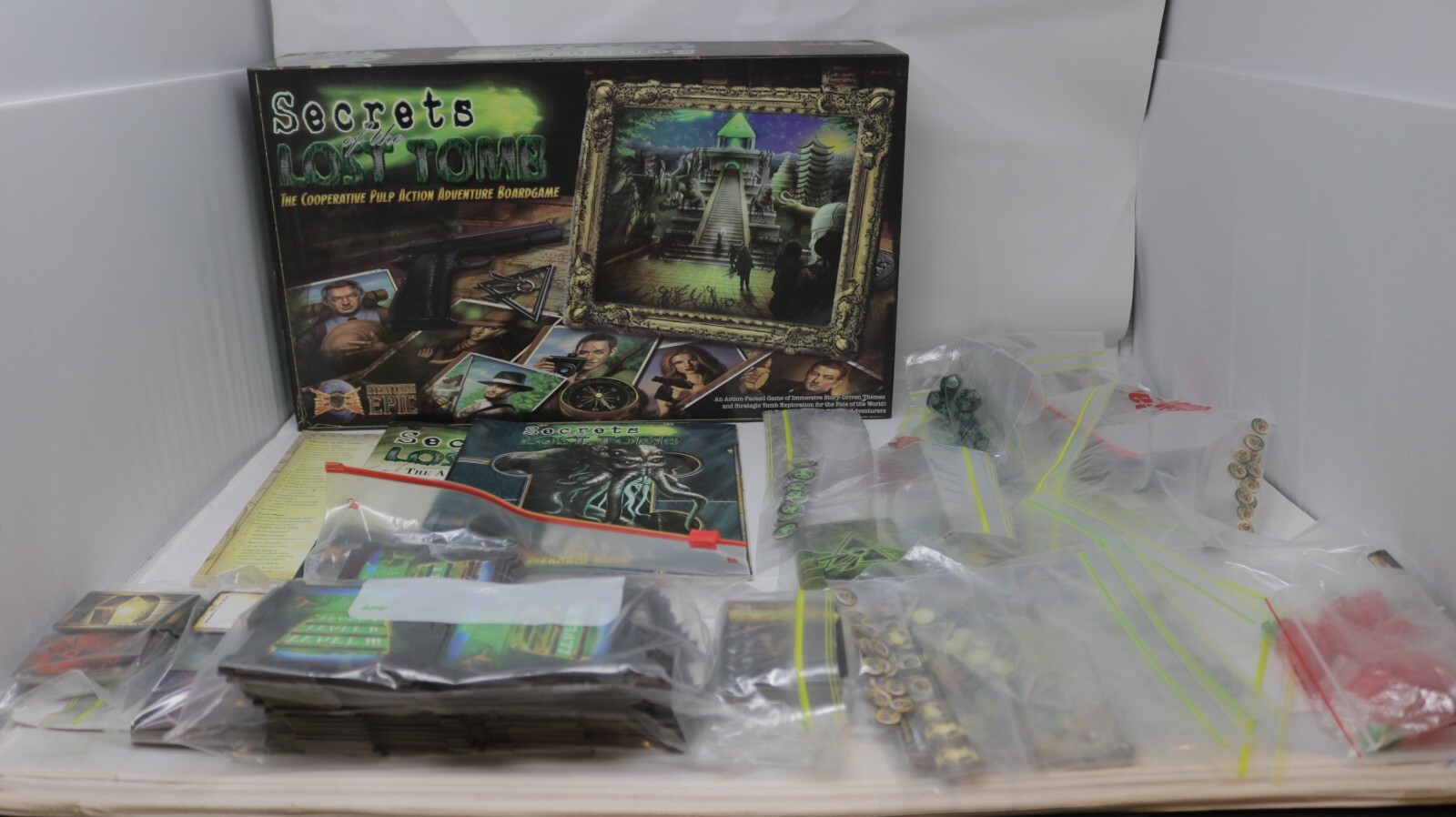 Secrets Of The Lost Tomb 1st Edition Everything Epic Adventure Game COMPLETE