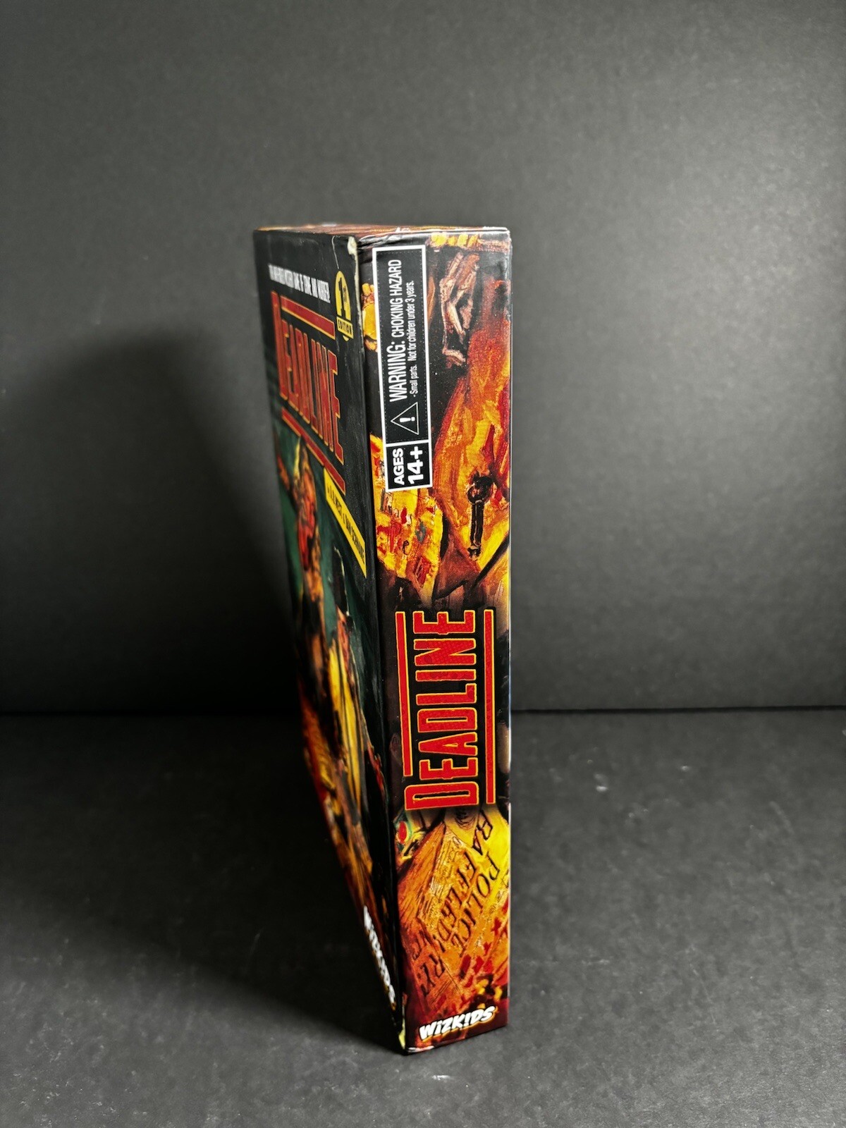 Deadline Board Game by Wizkids – NECA – MURDER MYSTERY! RARE 100% Complete