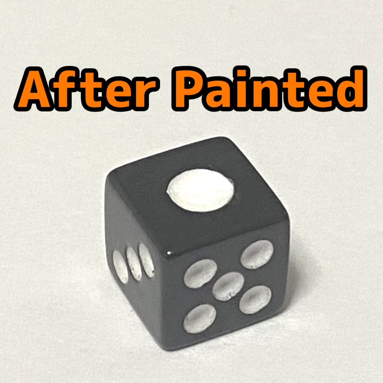 【6pcs】Tungsten Loaded Dice 12mm Weighted Trick Die – Tested ~30% Six Novelty