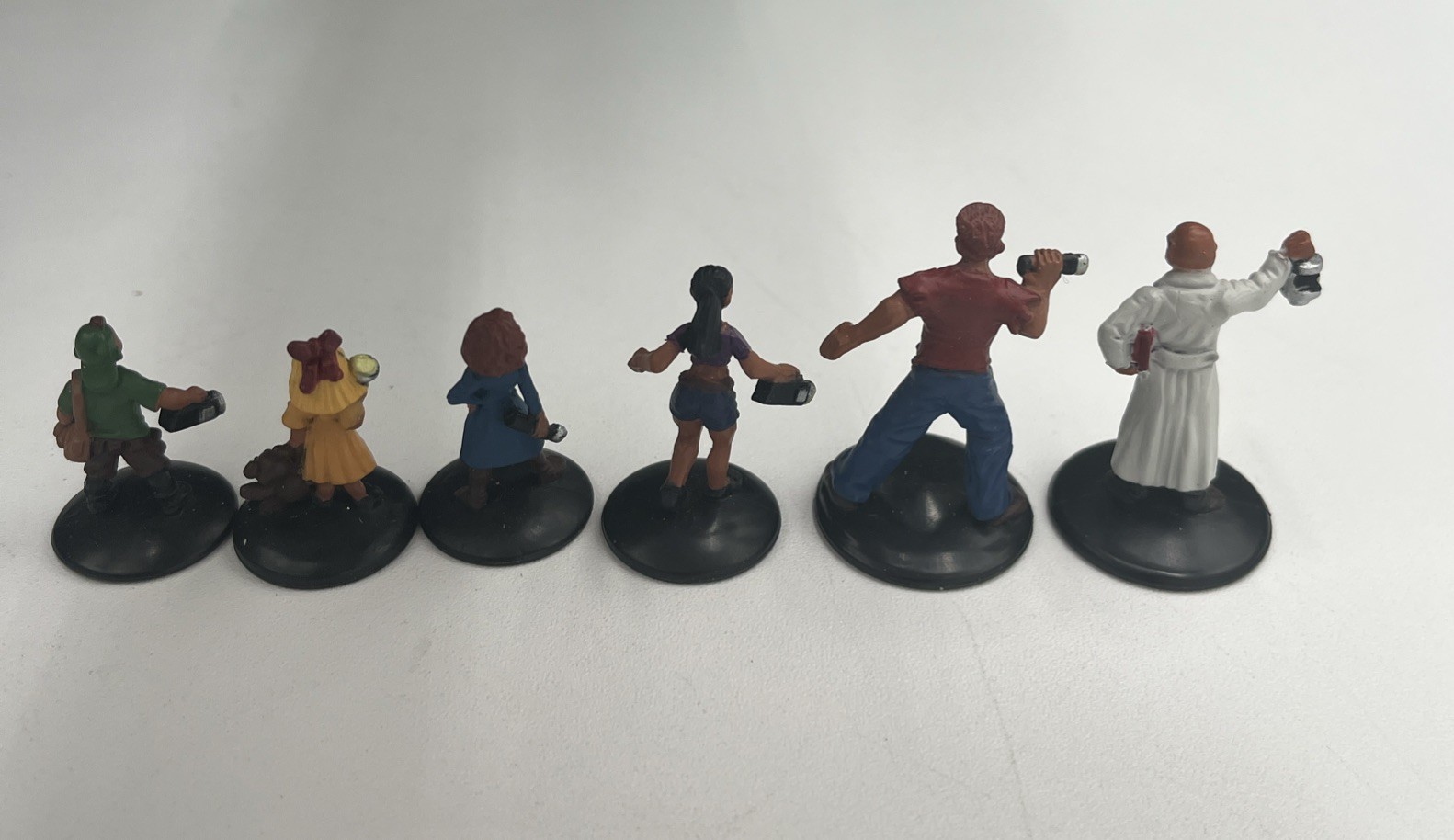 BETRAYAL AT HOUSE ON THE HILL 1st Ed Player Token Replacement Set Six Free Ship
