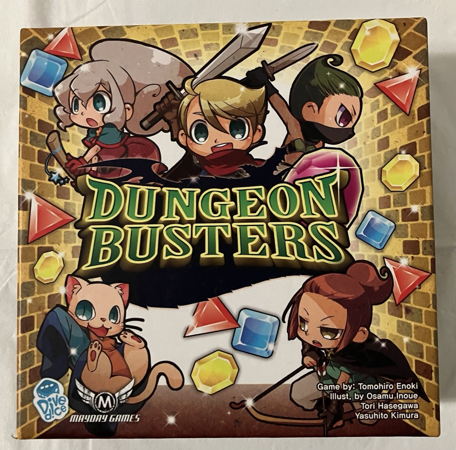 Dungeon Busters Card Game Mayday Games Fantasy Board Kids Teen Brand