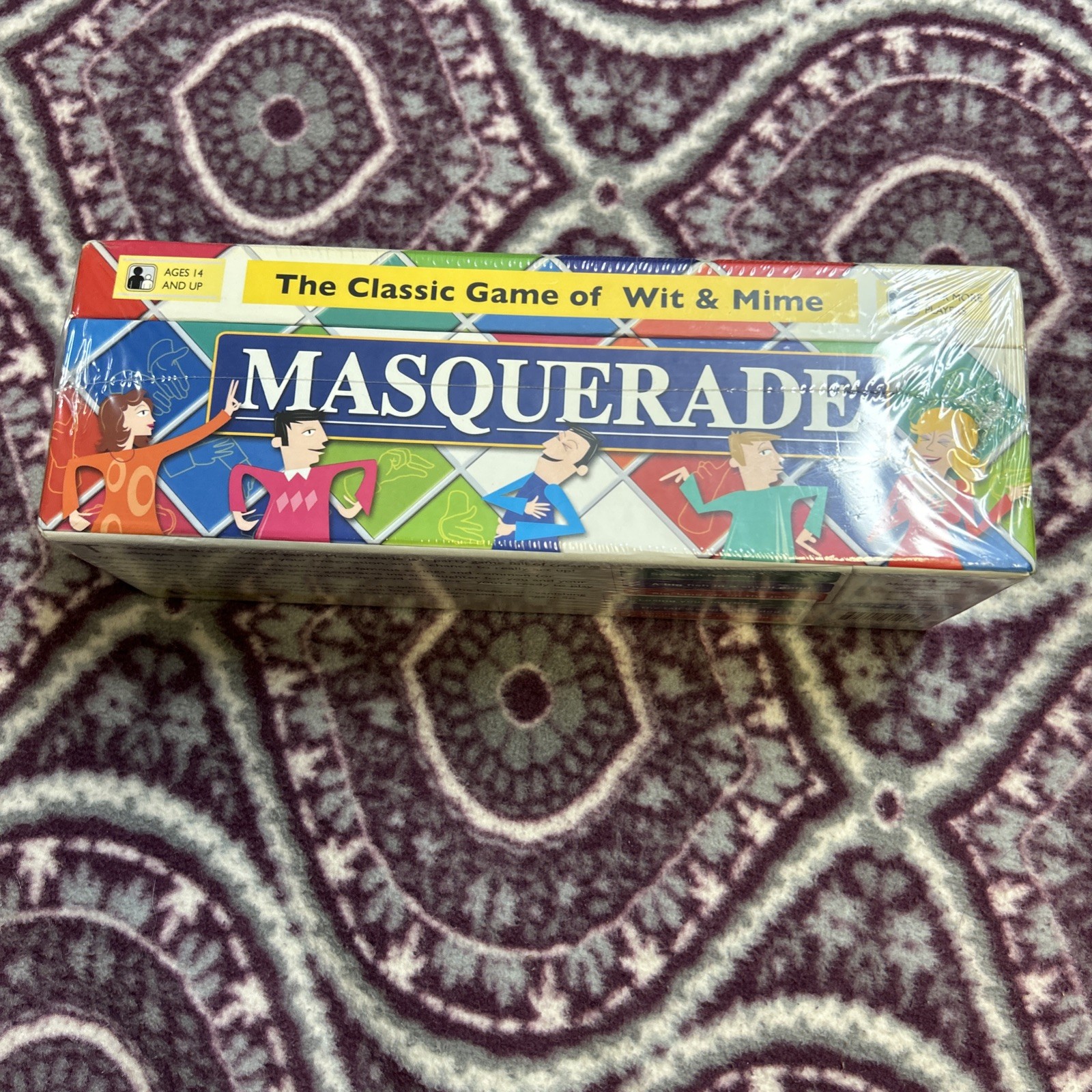 New Cheatwell Games Masquerade Classic Game of Wit Mime 3+ players Age 14 and up