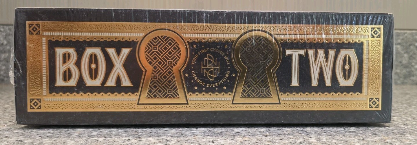 Box Two Board Game Neil Patrick Harris Puzzle Brain Teaser 2024 Theory11 Sealed