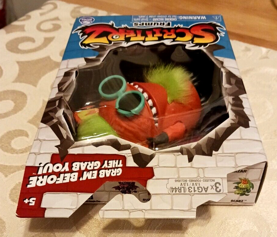 Scritterz Frumps Interactive Mini Monster Jungle Creature Toy