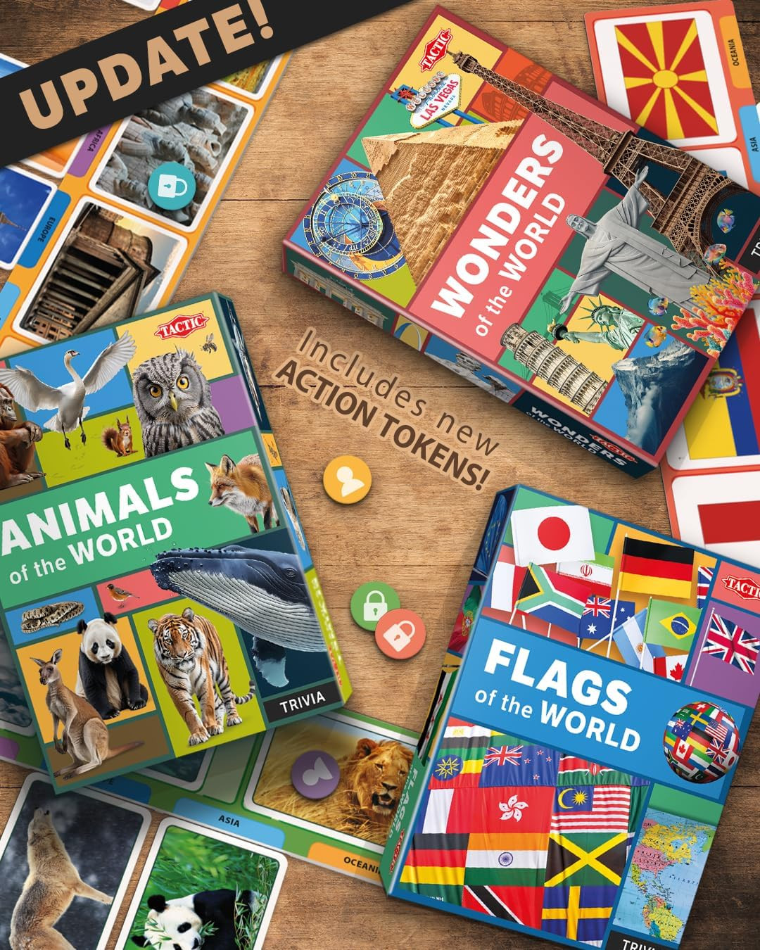 Flags of the World Family Card Game – Educational & Fun – Play & Learn about Fla