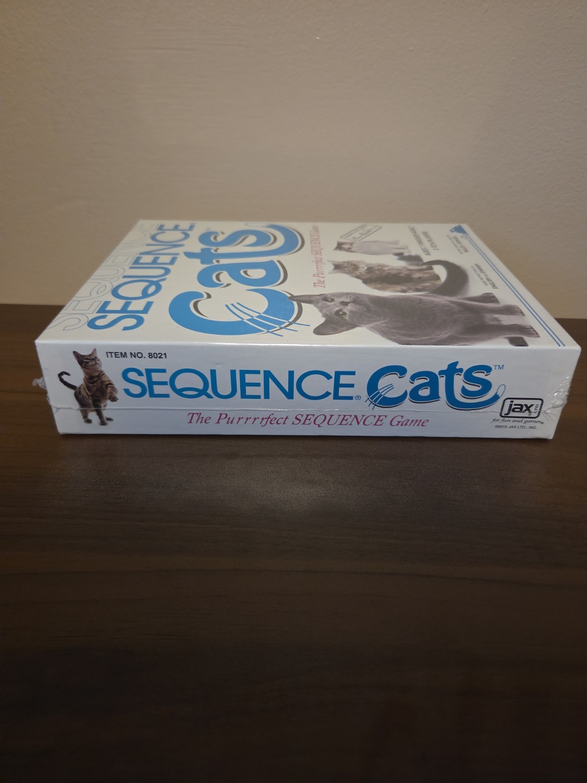 Brand New Sealed Sequence Cats Jax Board Game – 2 To 6 Players – 2013