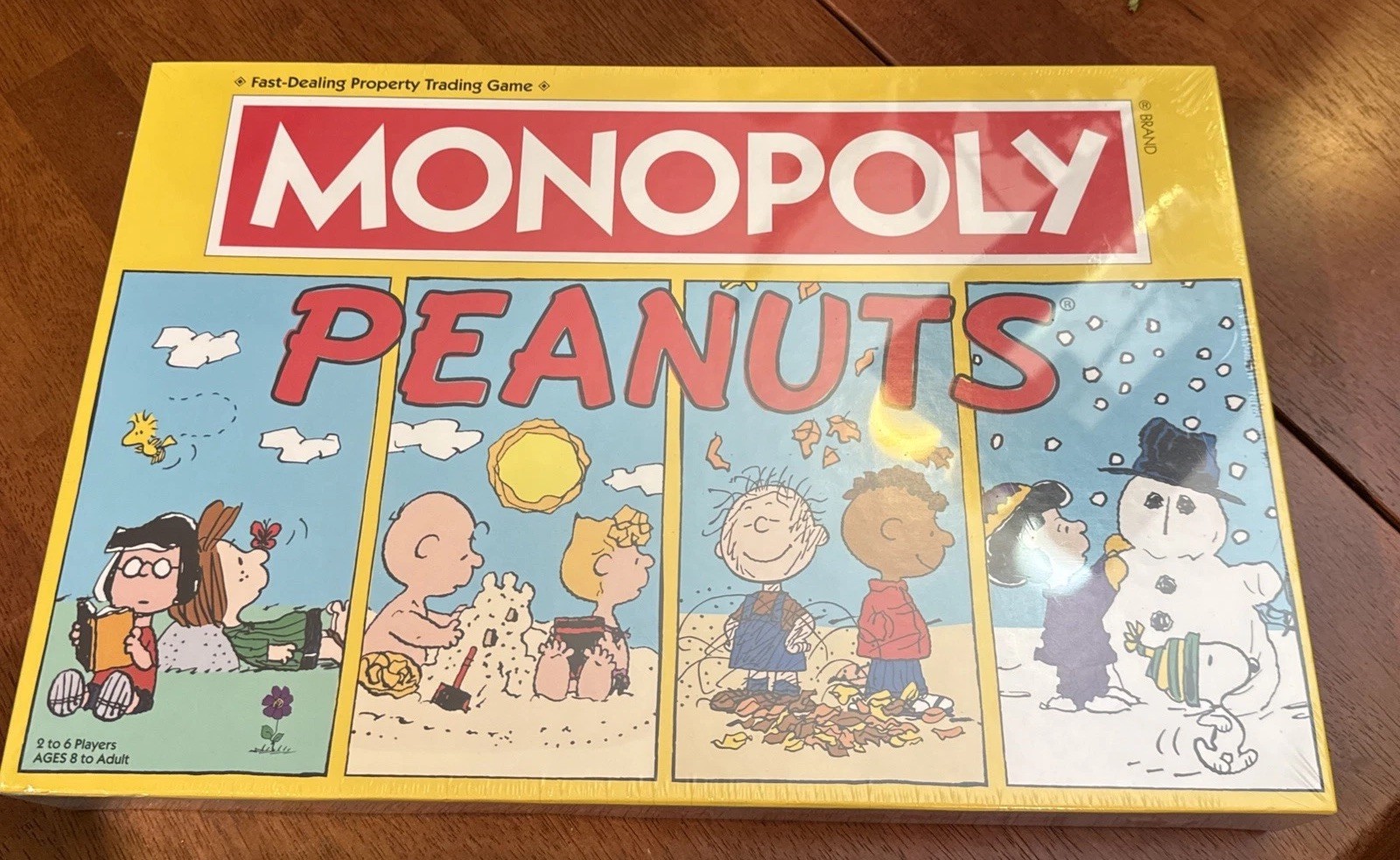 2023 NEW MONOPOLY PEANUTS BOARD GAME HASBRO CHARLIE BROWN SNOOPY & FRIENDS