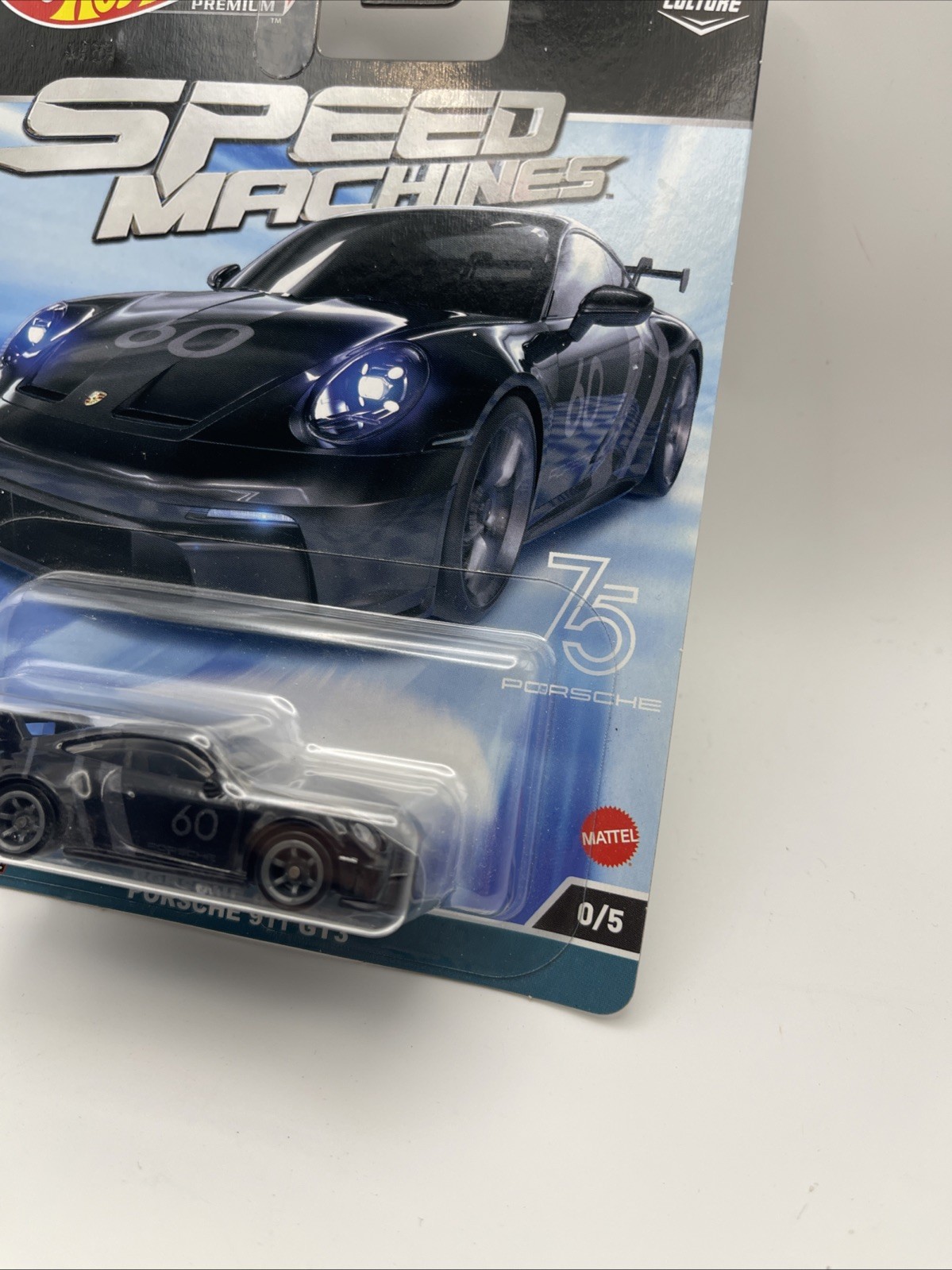 Hot Wheels Car Culture Speed Machines Chase Porsche 911 164 Car Black H G2U