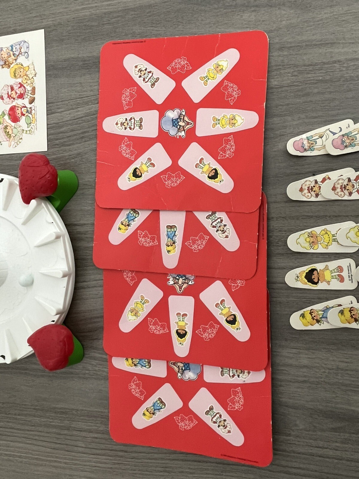 1981 Strawberry Shortcake Berry Go Round Vintage Board Game Parker Brothers