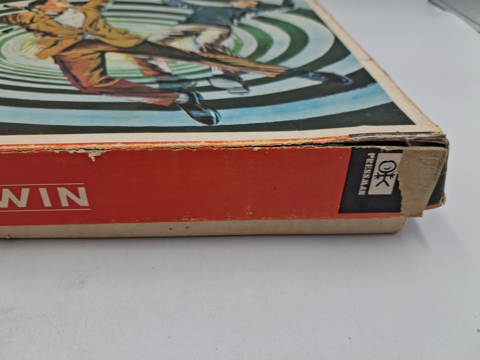 Time Tunnel Spin-To-Win Board Game, C 1967 Pressman Toy Co, MISSING PEICES