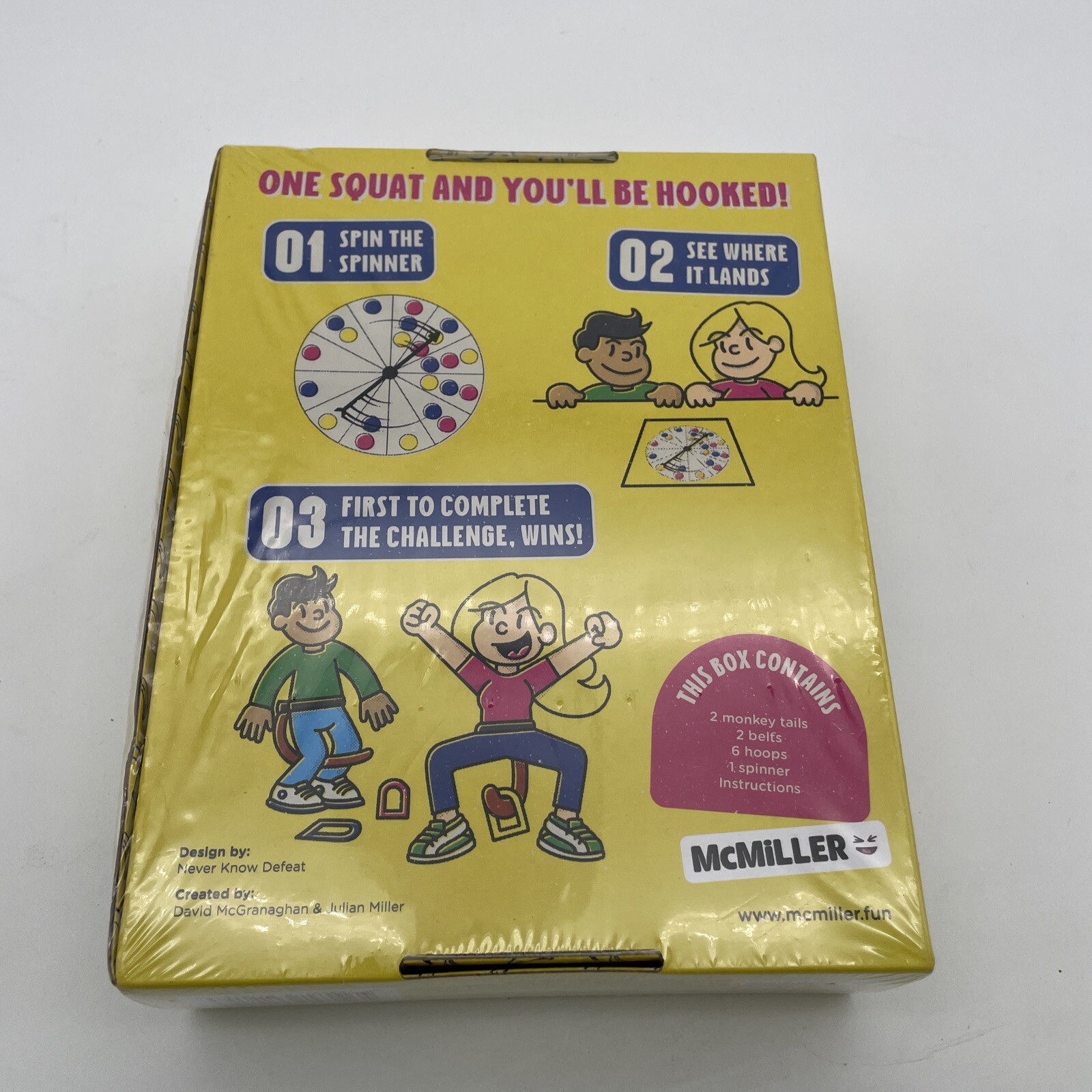 NEW It’s Bananas! The Monkey Tail Game Age 6+ Sealed Unopened McMiller