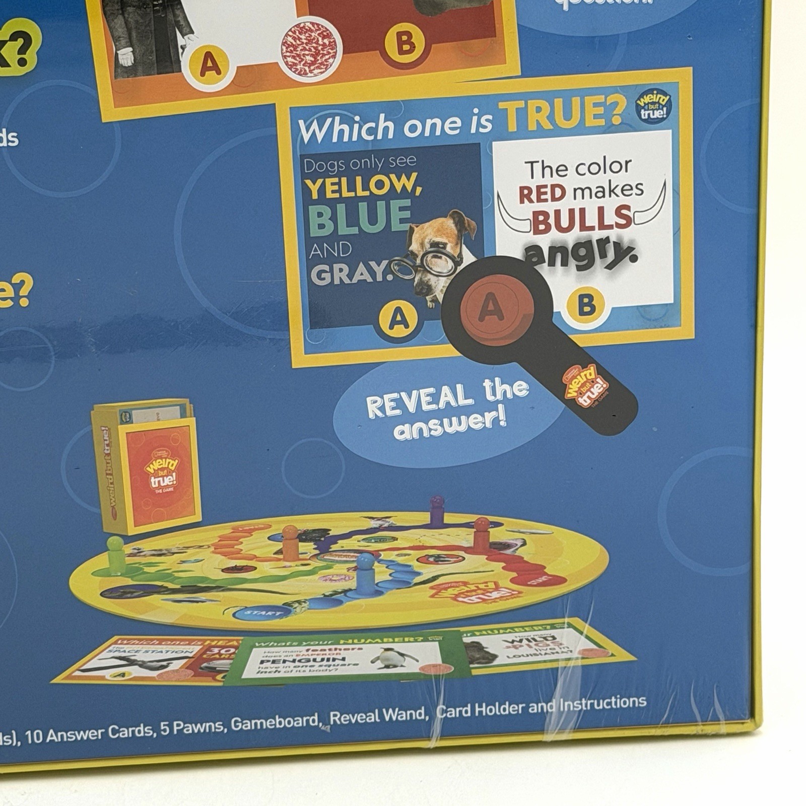 New Sealed Weird but true National Geographic Board Game