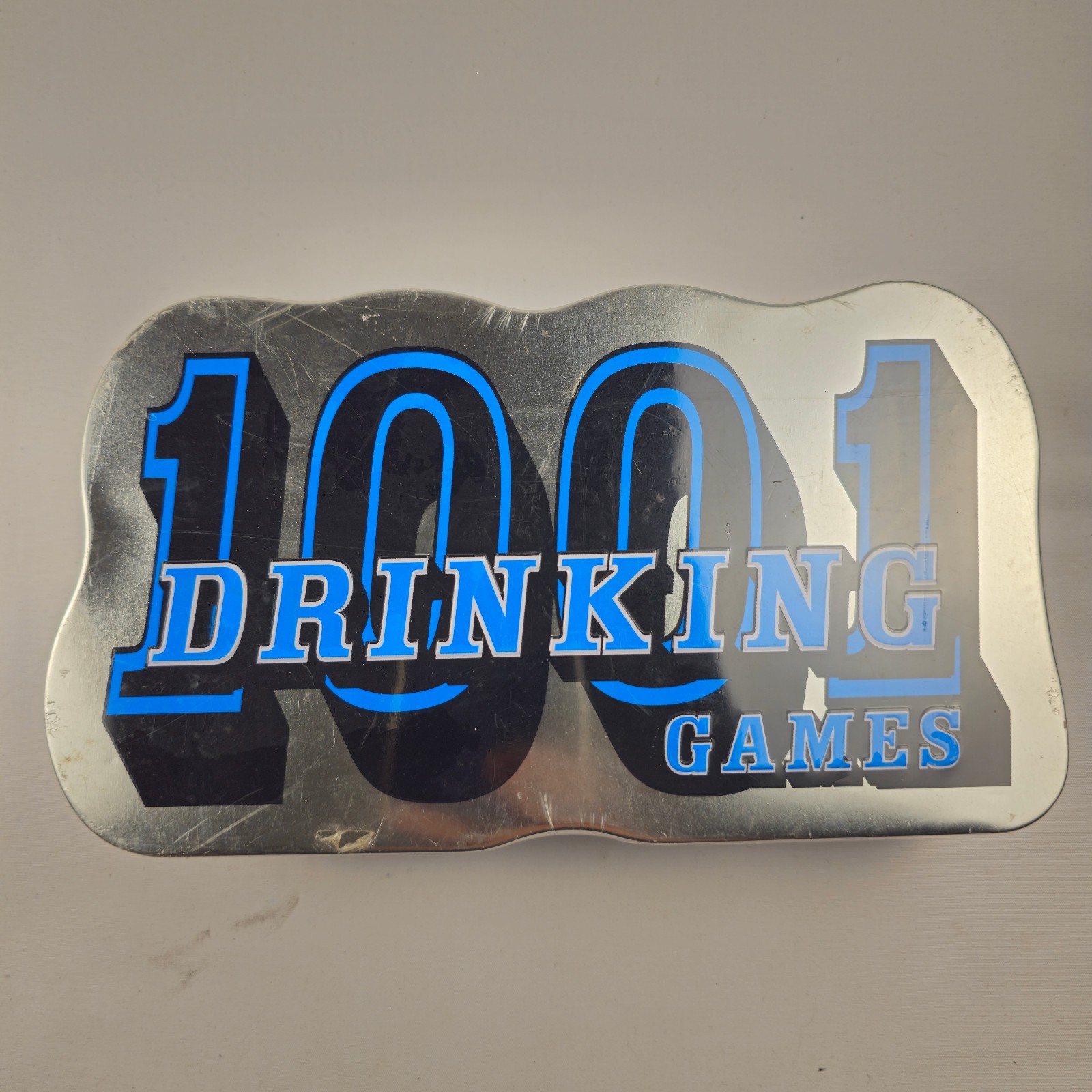 1001 Drinking Games Card Dice Party Game Tin Kheper Games 2008 Complete & Sealed
