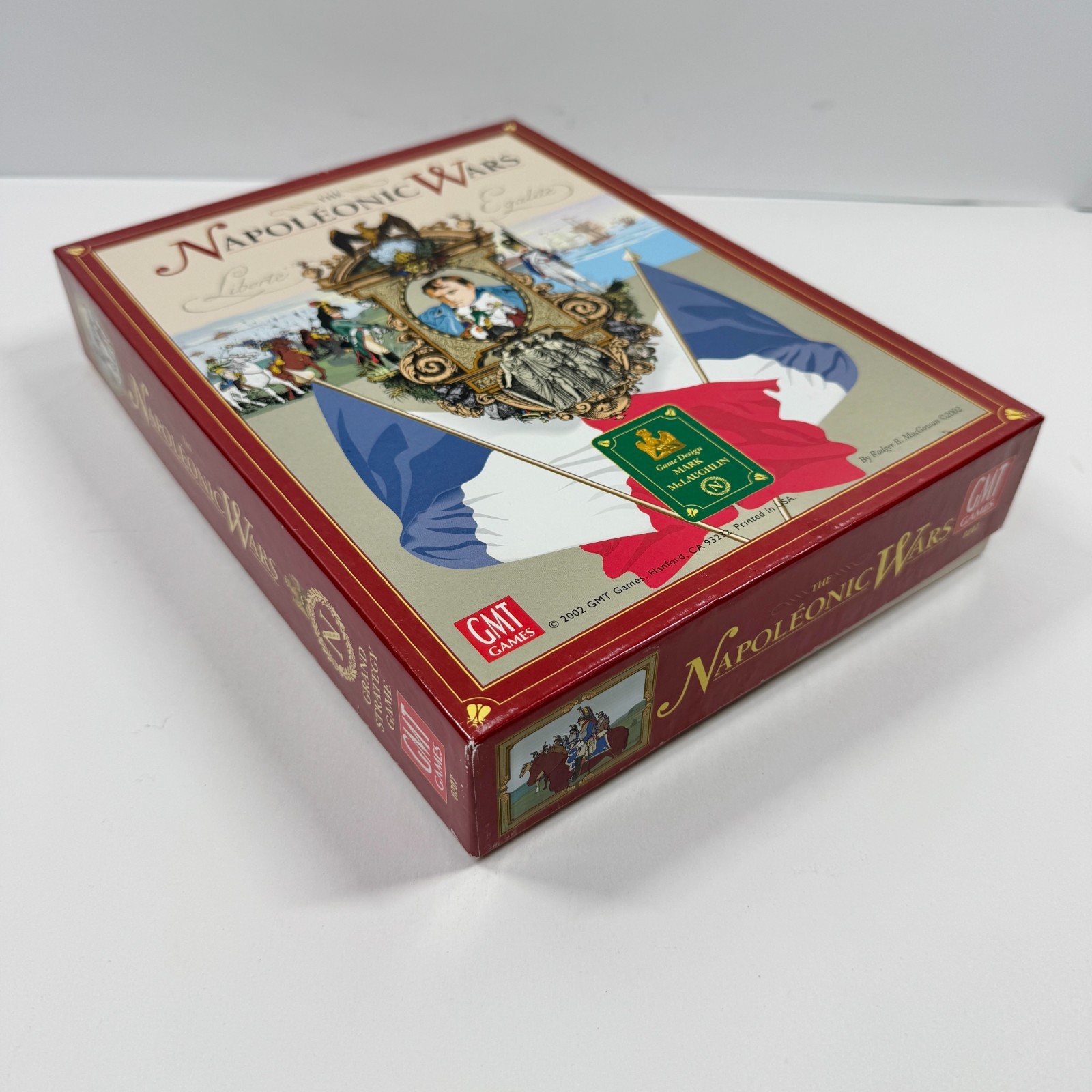 GMT Games The Napoleonic Wars 1st Printing 2002 – SEALED PIECES UNPUNCHED – READ