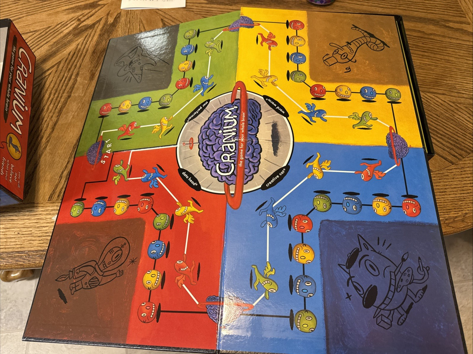 CRANIUM Board Game Hasbro 16+ Adult & Teens 4+ player game *New