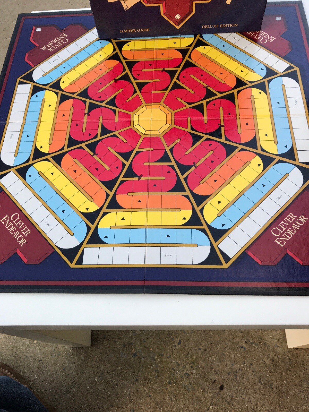 Clever Endeavor, the Game of Clever Clues Master Game Deluxe Edition 1989