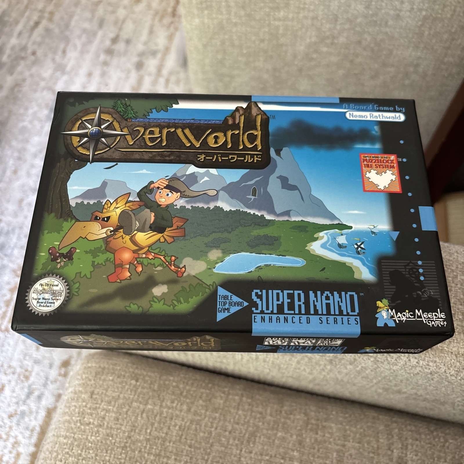 OVERWORLD Board Game Magic Meeple Games Kickstarter Edition