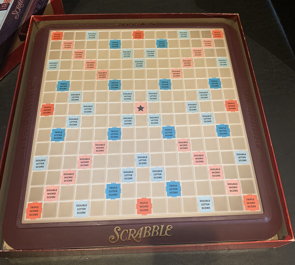Milton Bradley 4034 Scrabble Deluxe Edition Board Game