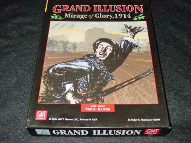 GMT GAMES 2004 – GRAND ILLUSION – Mirage of Glory, 1914 (UNPUNCHED)