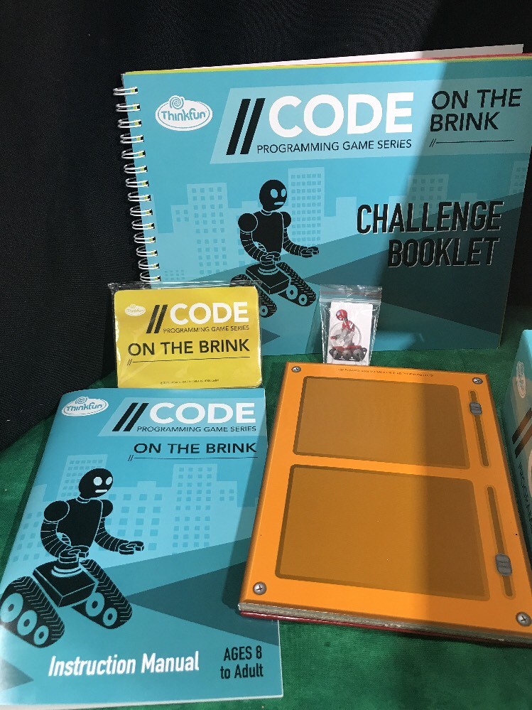 Coding Board Game: On The Brink Top Quality ORIGINAL Think Fun By true FF SHIP