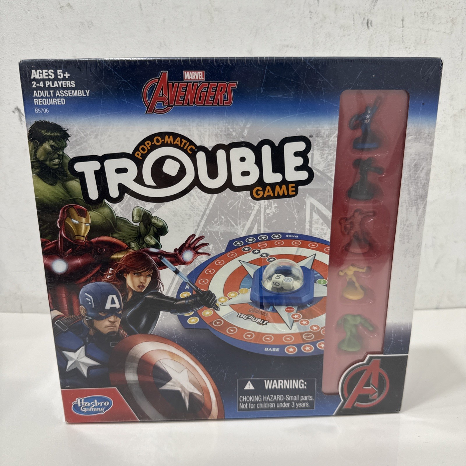 Hasbro Marvel Avengers Trouble Game Pop-O-Matic SEALED