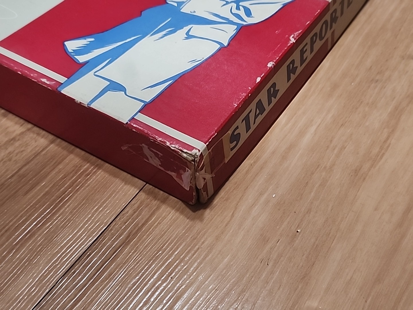 Vintage 1952 STAR REPORTER Board Game Parker Brothers 98% Complete