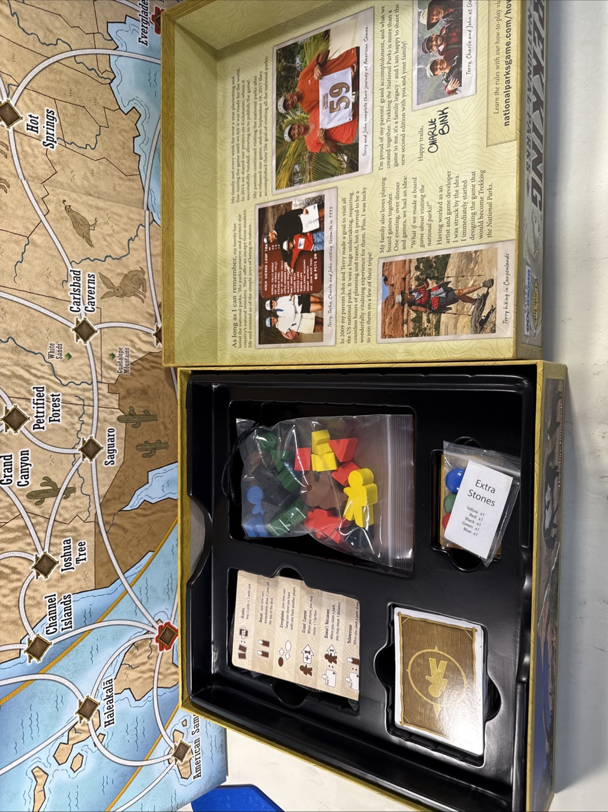 Underdog Games Trekking National Parks Game Board – UG10001