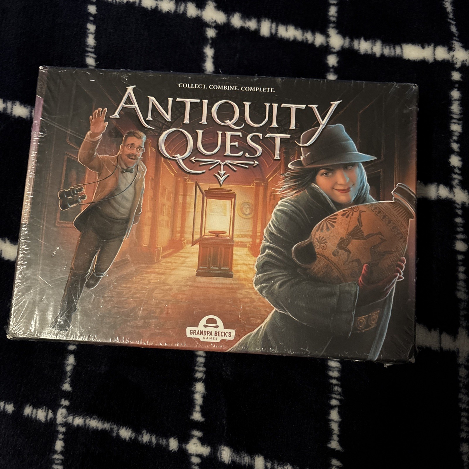 New Grandpa Beck’s Games, Antiquity Quest, A Set Collection Card Game, Ages 10+
