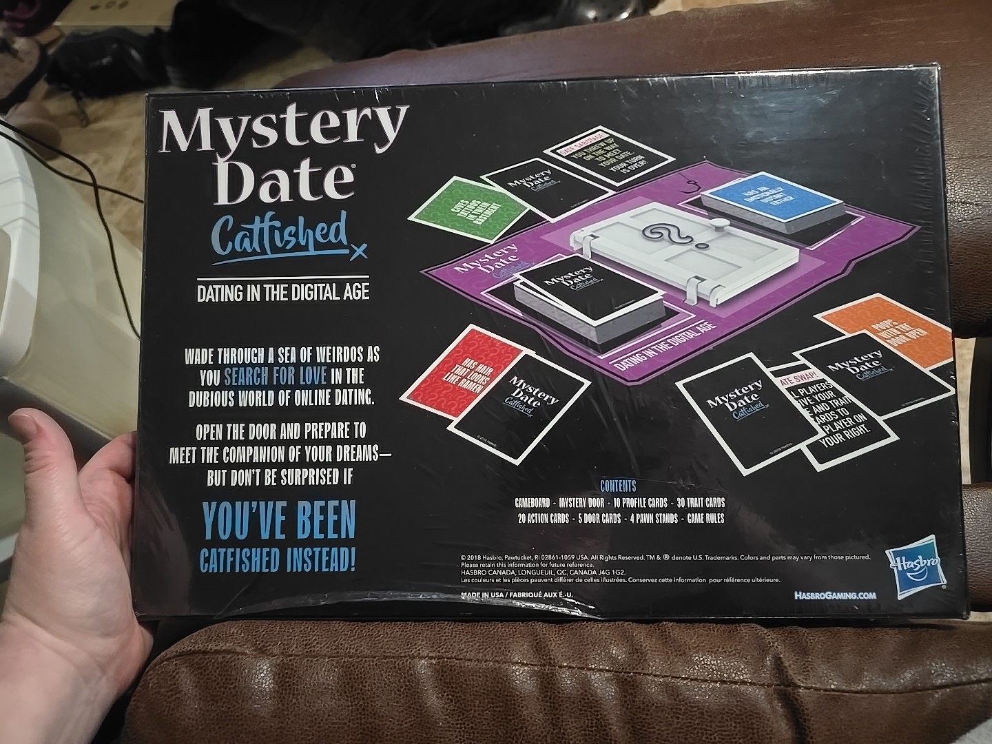 Hasbro Mystery Date Catfished Dating In The Digital Age Adult 2-4 Players NIBS