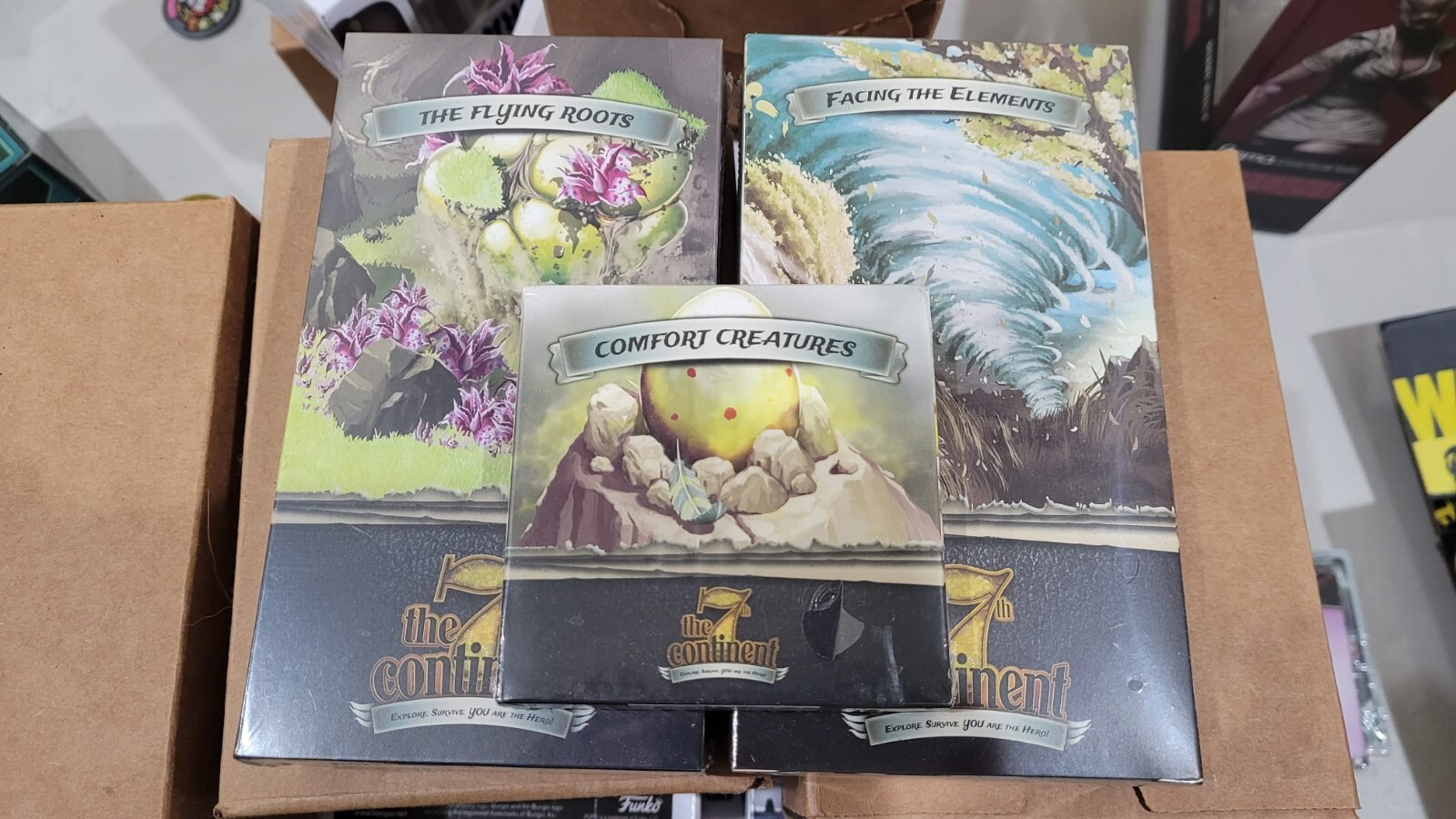 7th Continent Expansion Lot Of 3 Sealed