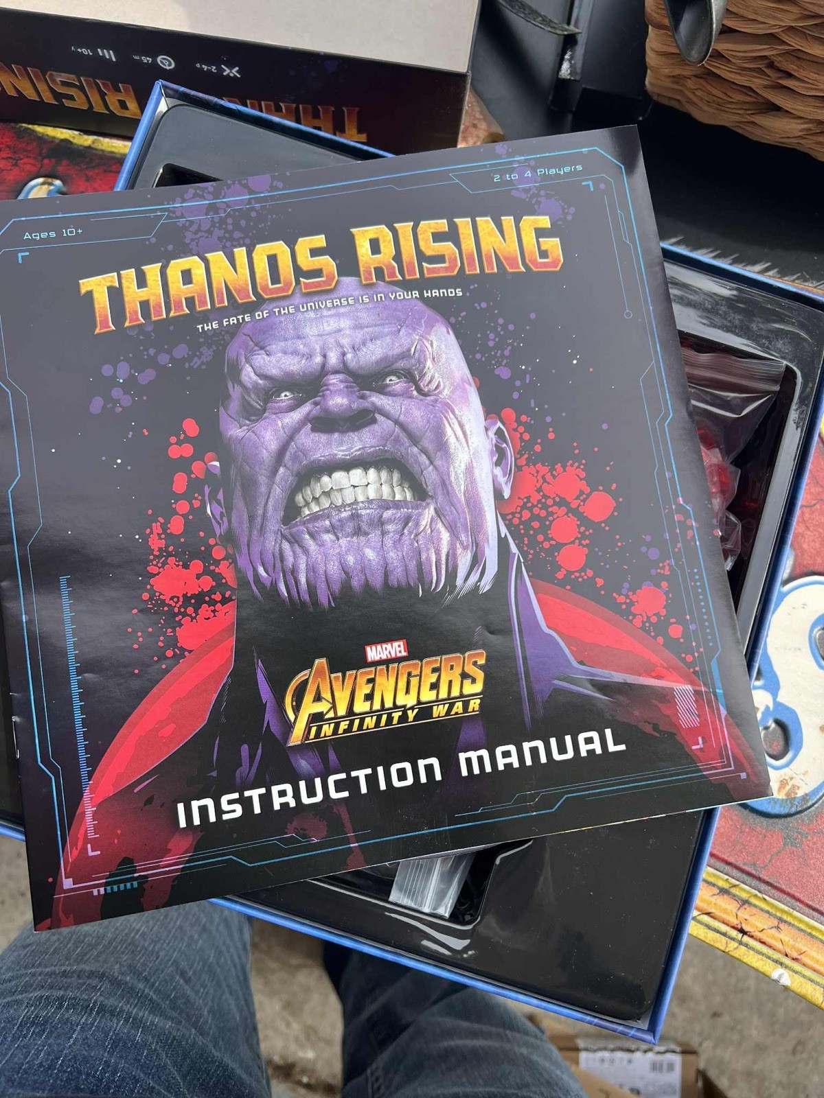 Thanos Rising Board Game – 100% Complete – Marvel Avengers: Infinity War