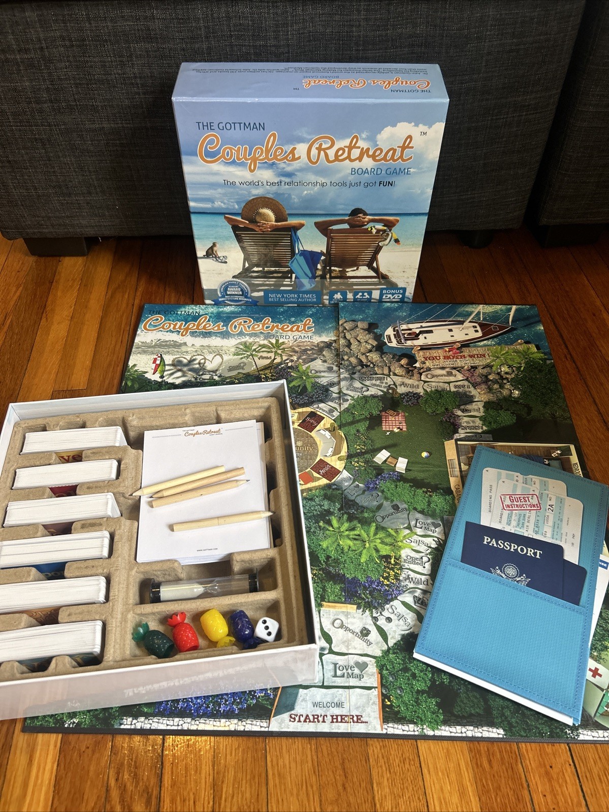 The Gottman Couples Retreat Board Game Award Winner Relationship Tool