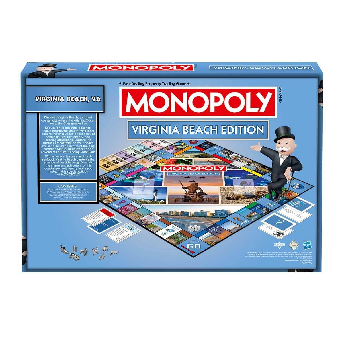 Monopoly Virginia Beach VA Board Game USA City Edition – New & Sealed