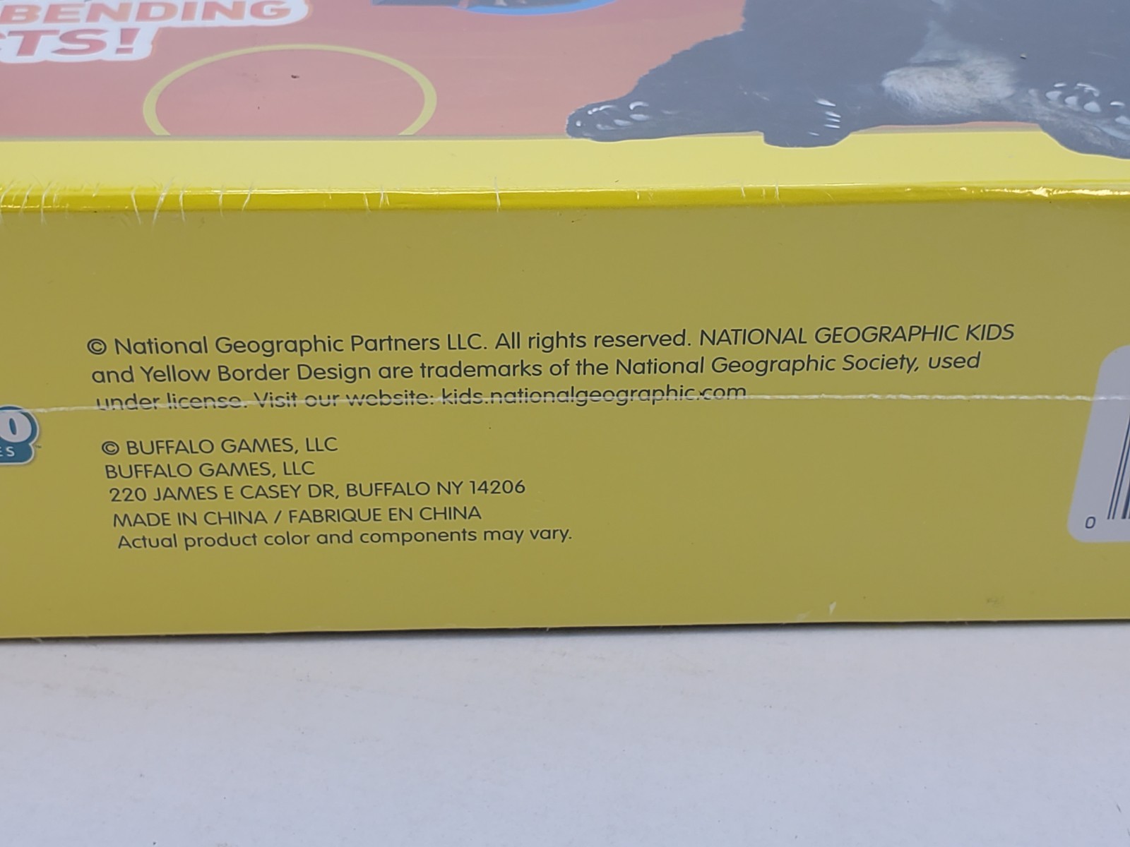 Weird But True Board Game By National Geographic Kids New Sealed