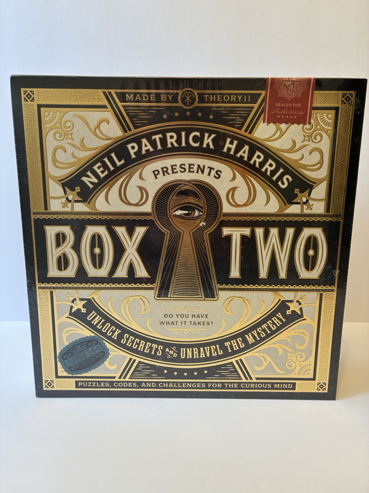 Neil Patrick Harris Presents Box Two Boardgame NIB Sealed and Complete Game