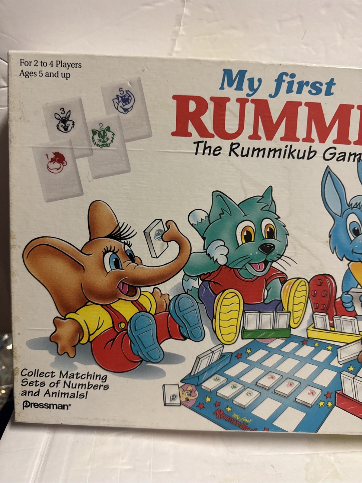 My First Rummikub 5 and Up No Reading Pressman 1994 Complete with Instructions