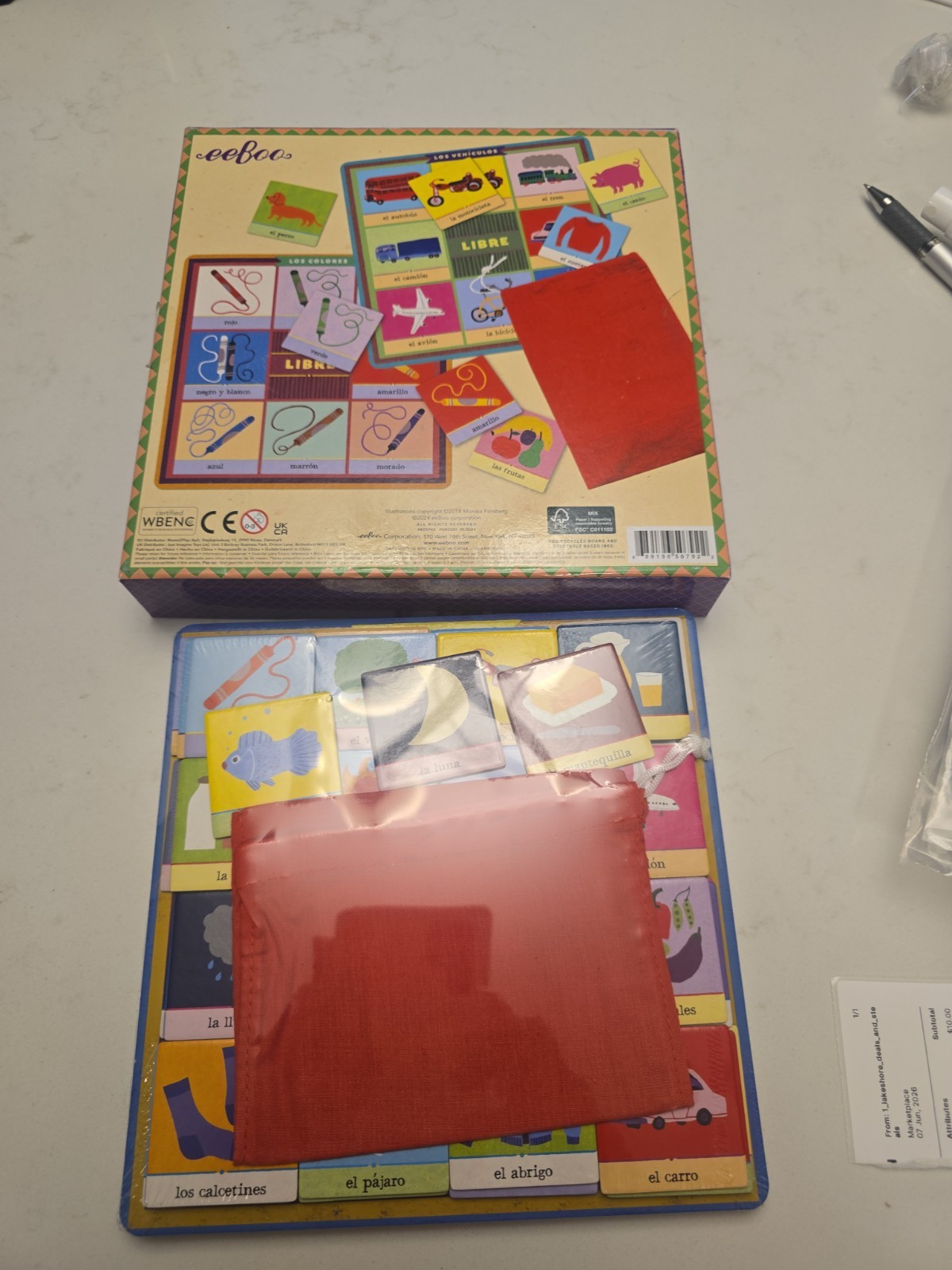 13194 Spanish Bingo Vocabulary Game, Imaginative Problem Solving Education New