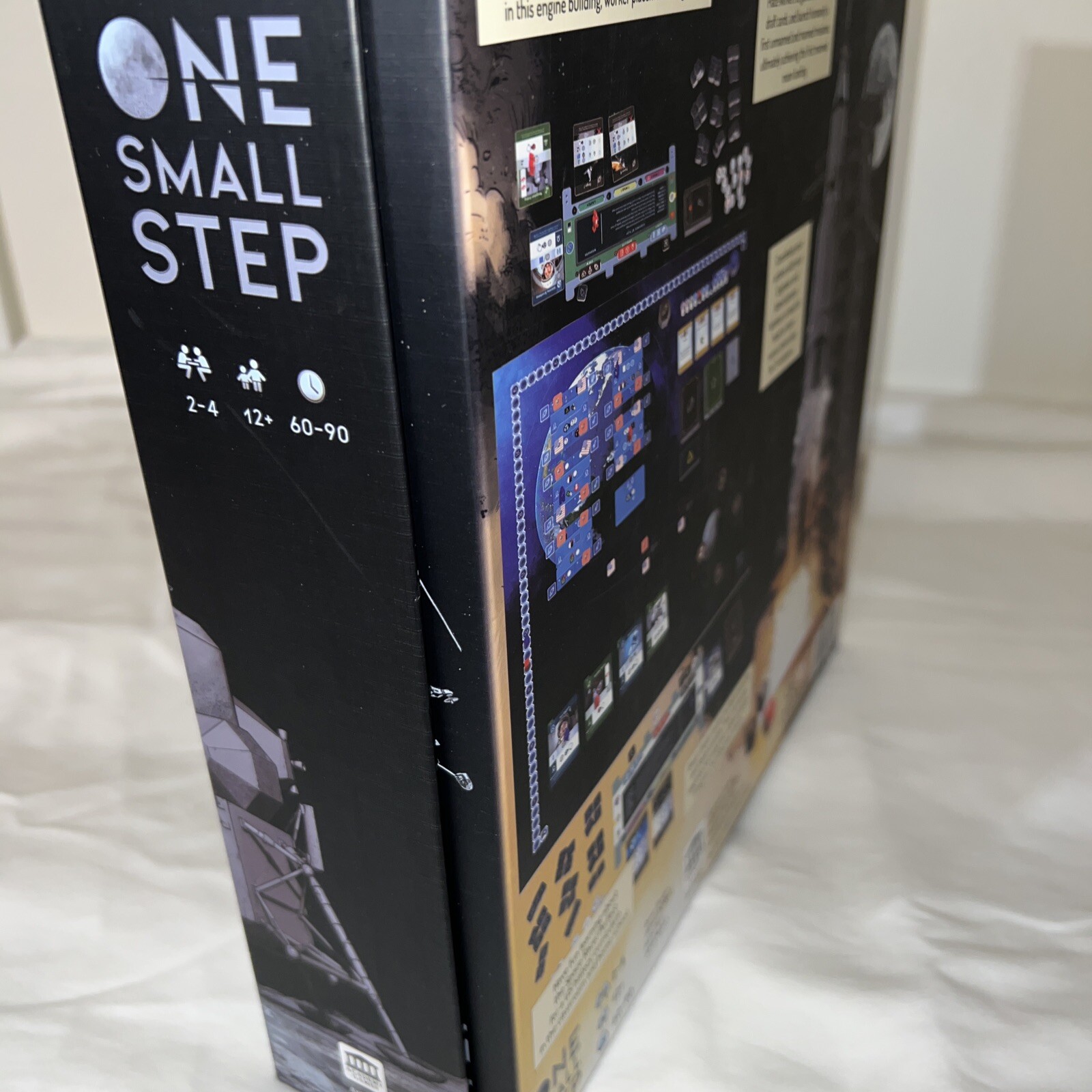 ONE SMALL STEP Board Game – Academy Games Open Box