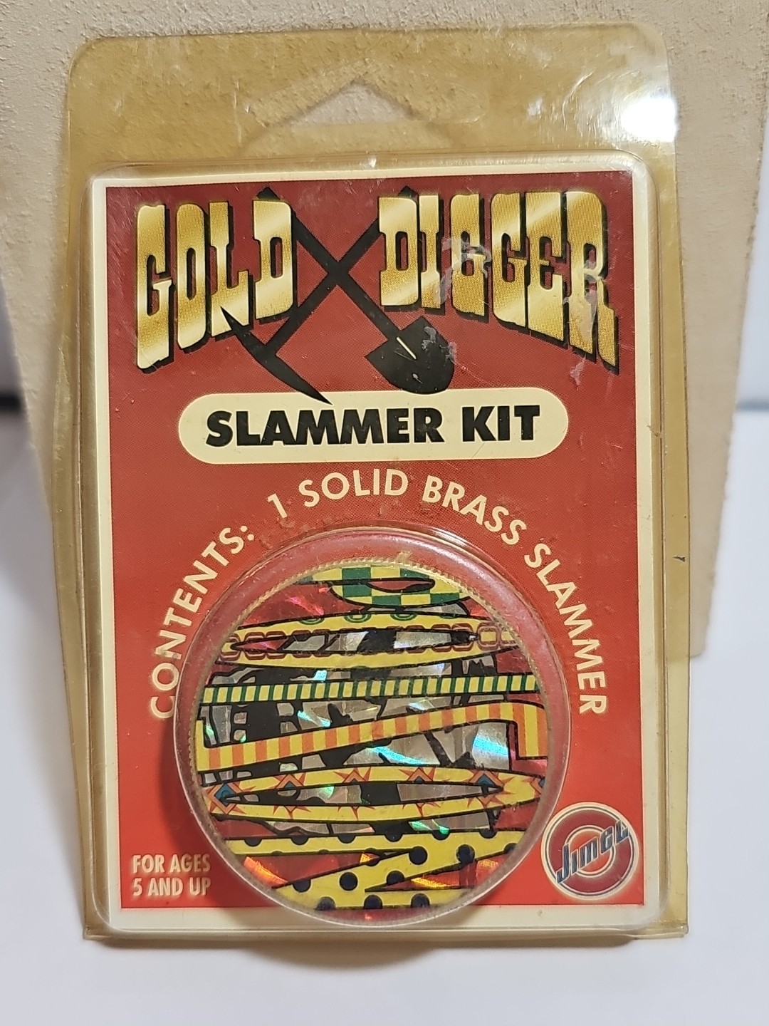 Vintage 1990’s POG Solid Brass Slammer Kit Jimel NIP NOS