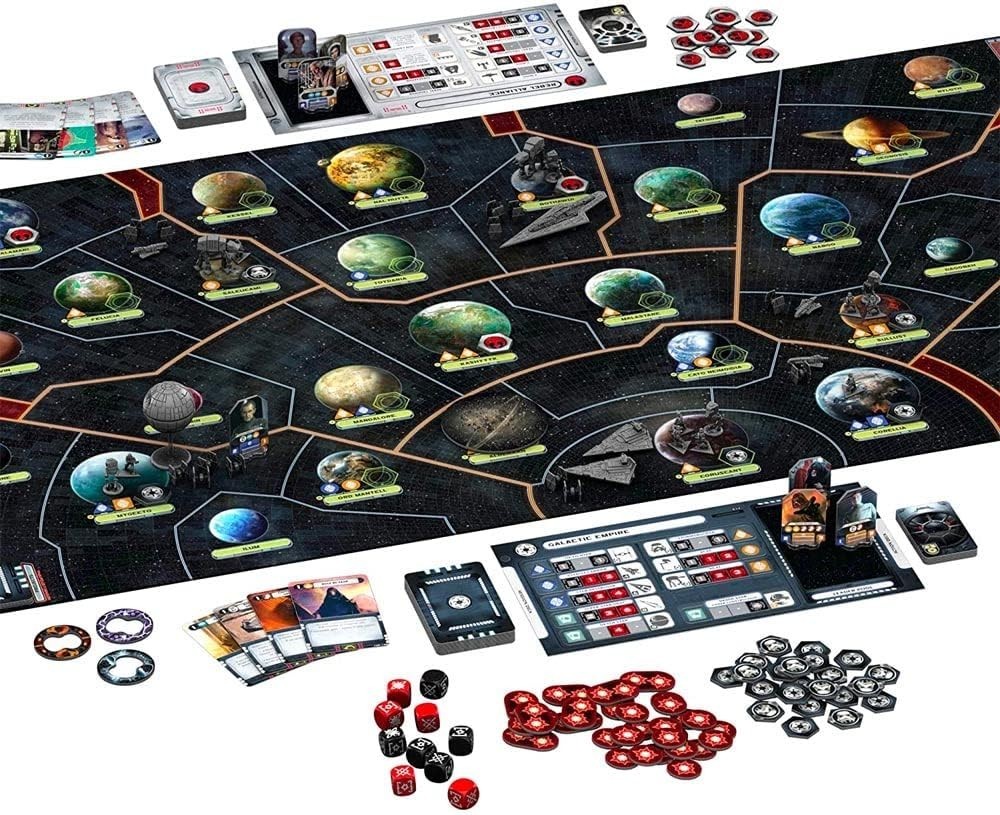 Asmodee Star Wars: Rebellion Board Game – Epic Galactic Empire vs