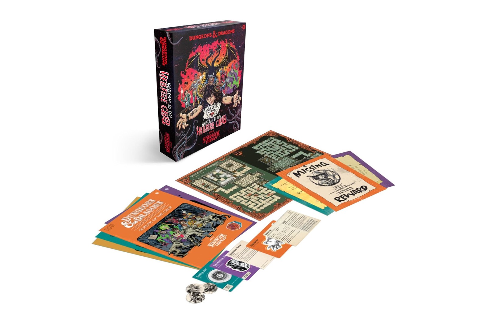 Dungeons & Dragons Stranger Things: Welcome to the Hellfire Club Adventure Game