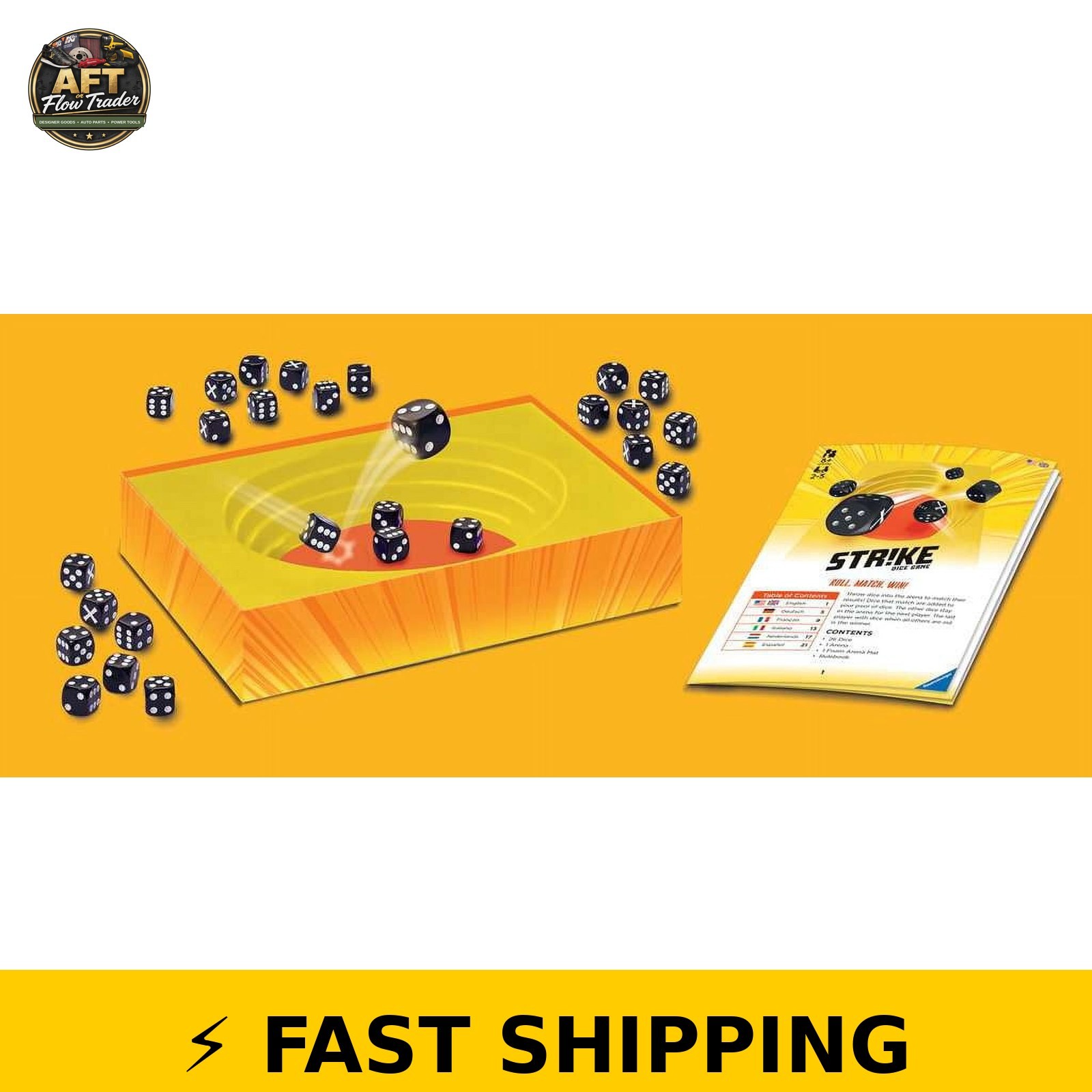 Ravensburger Strike Board Game for 2-5 Players Ages 8 and Up