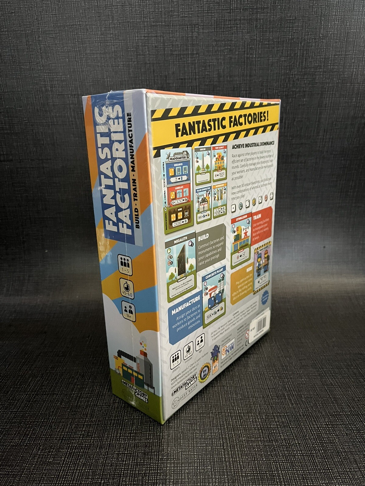 Fantastic Factories – A Game Of Industrial Dominance For 1-5 Players