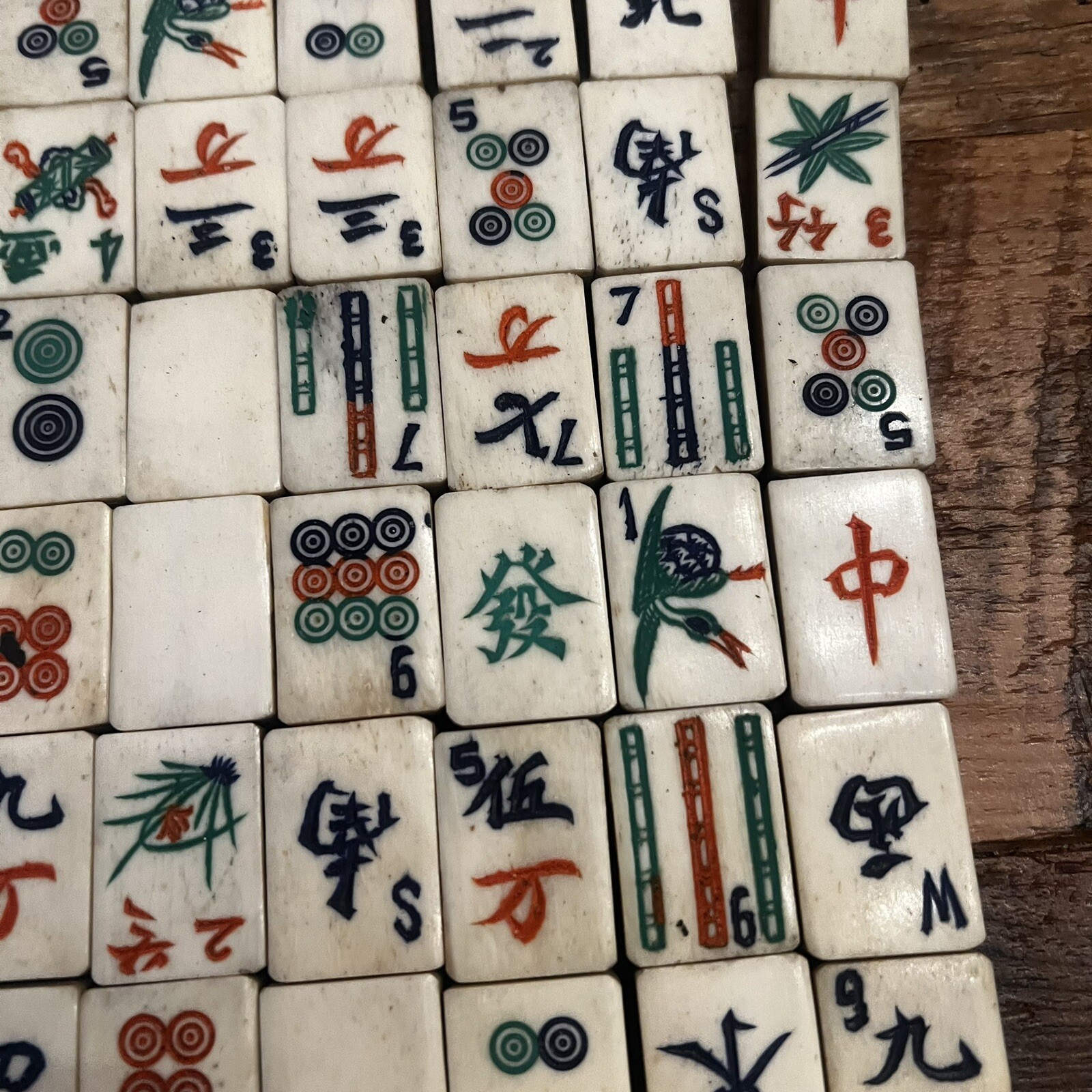 Antique Mahjong Set 1923 Yamanaka Co New York