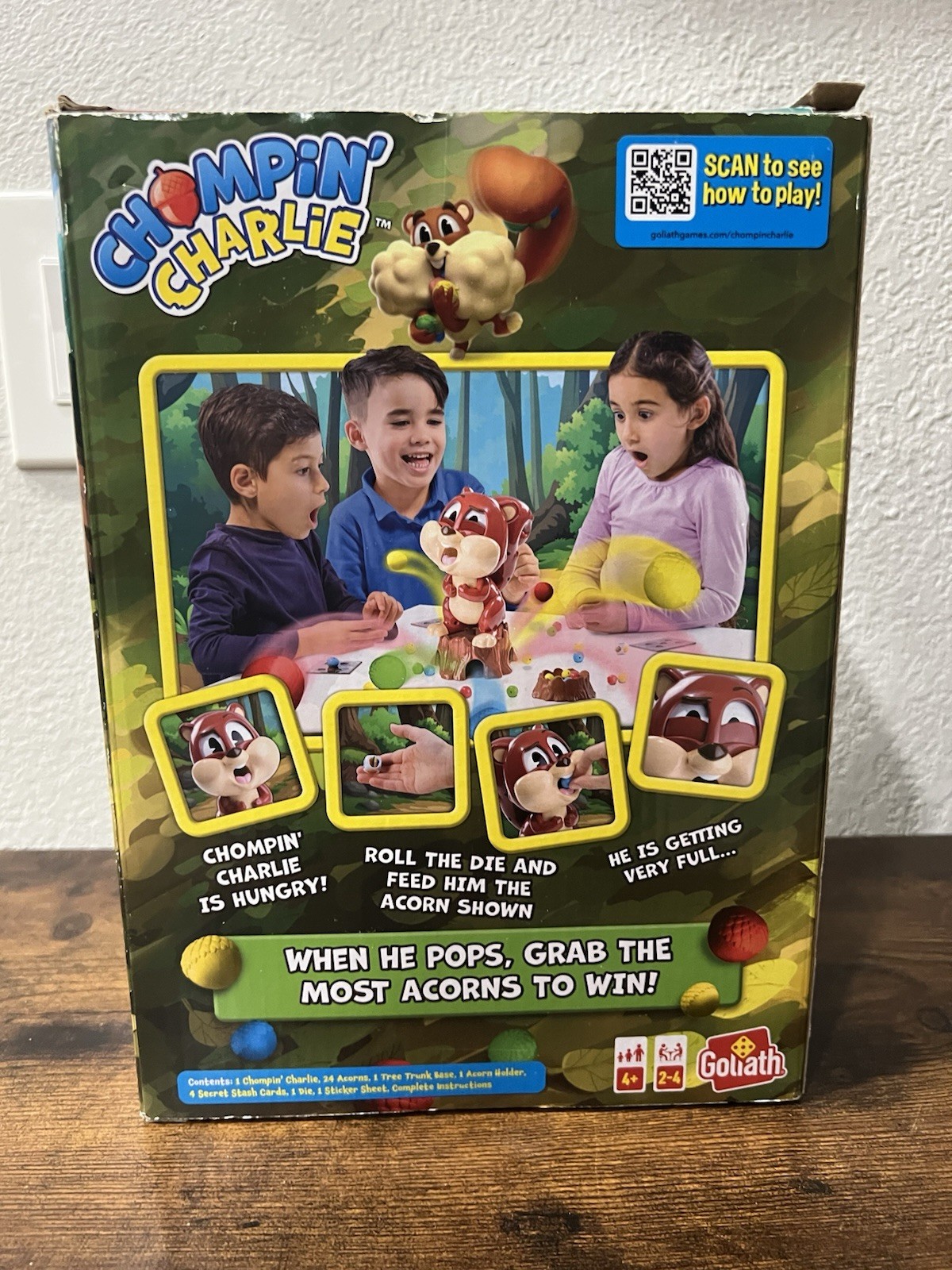 Goliath Games Jumping Jack & Chompin Charlie Kids Board Games Set of 2 Complete