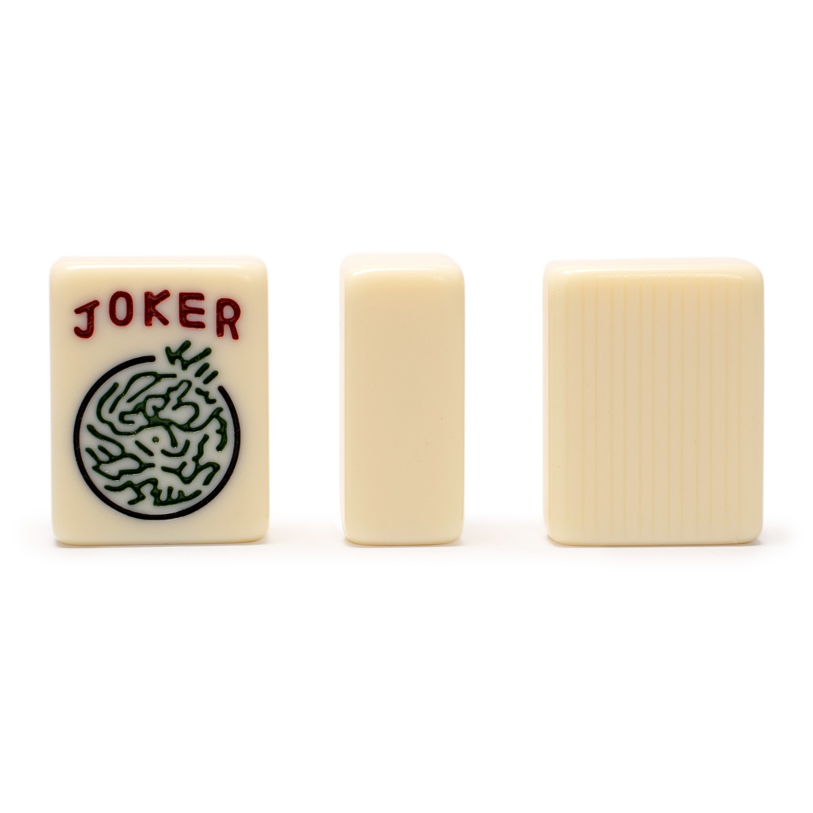Set of 166 American Mahjong Tiles, “Ivory Stripes” (Tiles Only Set)