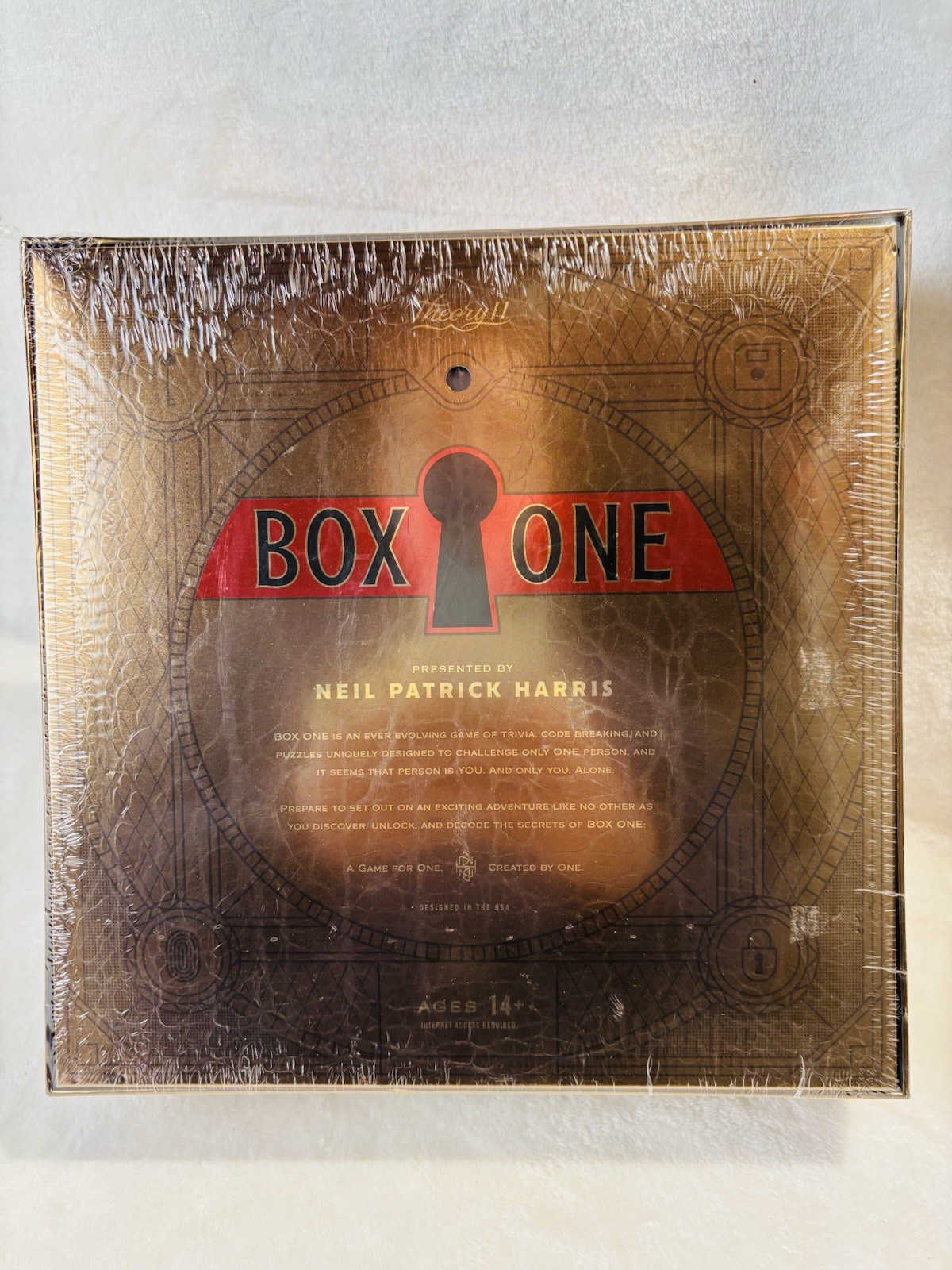 Box One Game Presented By Neil Patrick Harris Theory 11 Brand New Sealed