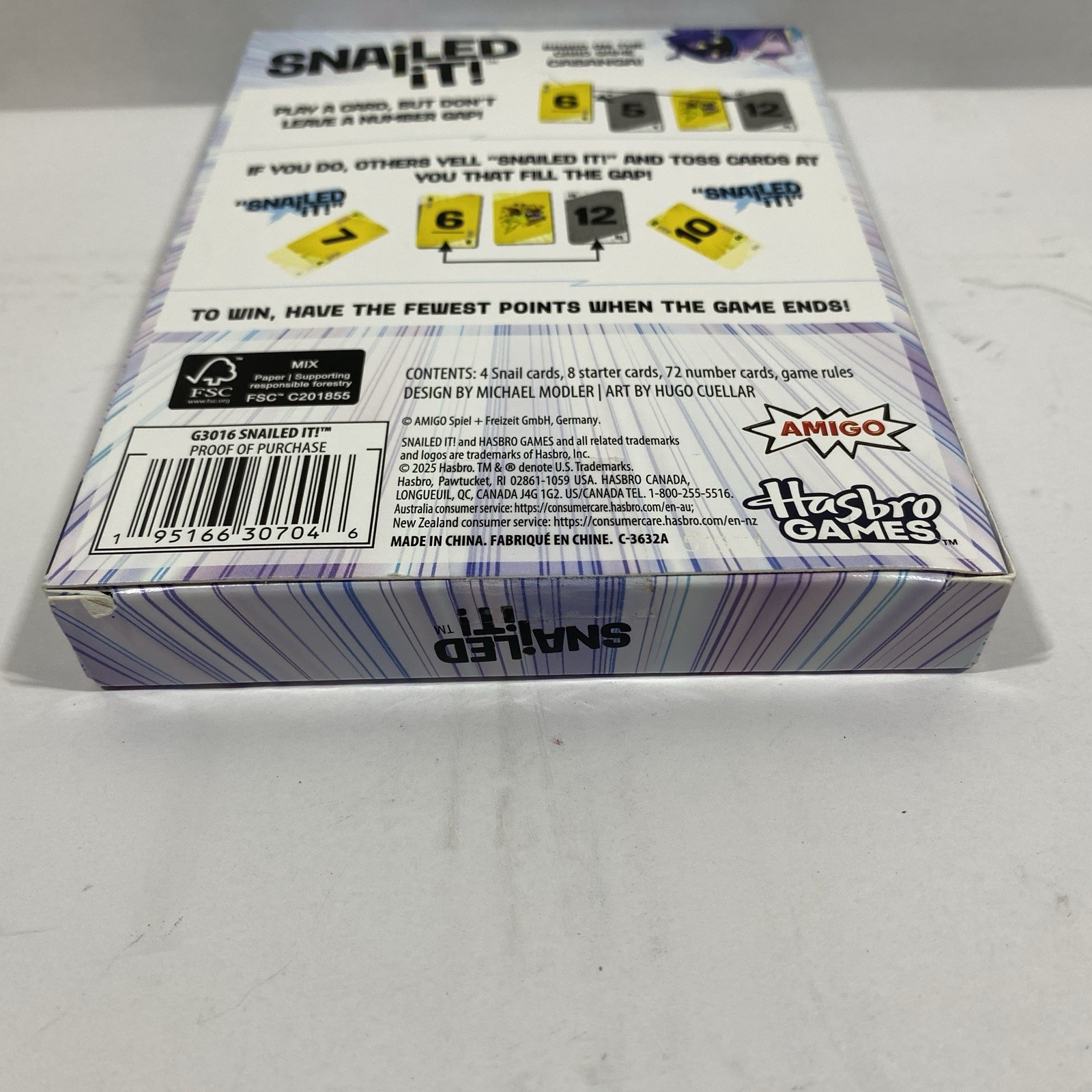 Snailed It! New Card Game Hasbro Games Like Cabanga! Amigo Sealed