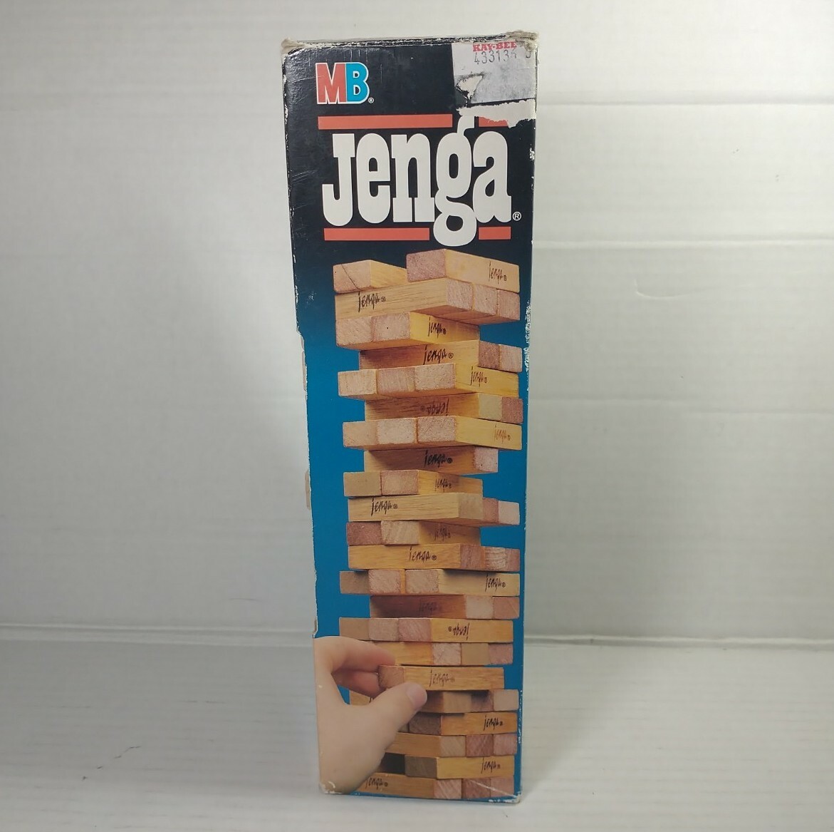 Original Vintage 1986 Jenga Game By Milton Bradley Hasbro Made In USA